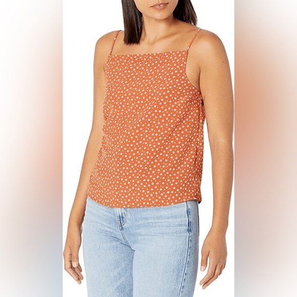 Levi's Tops - *NWT* Levi’s Camila Tie-Back Camisole Top in Orange Schoolyard Daisy, Size Small